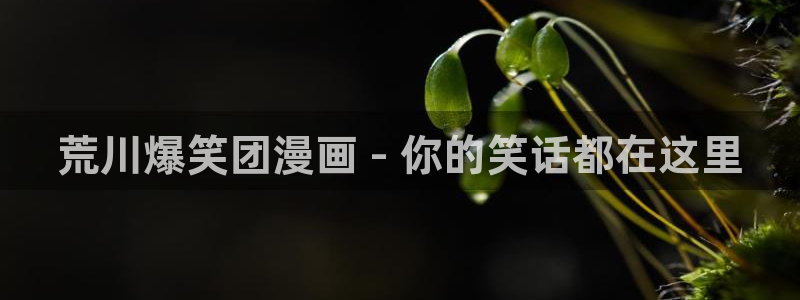 漫蛙漫画官网网站：荒川爆笑团漫画 - 你的笑话都在这里